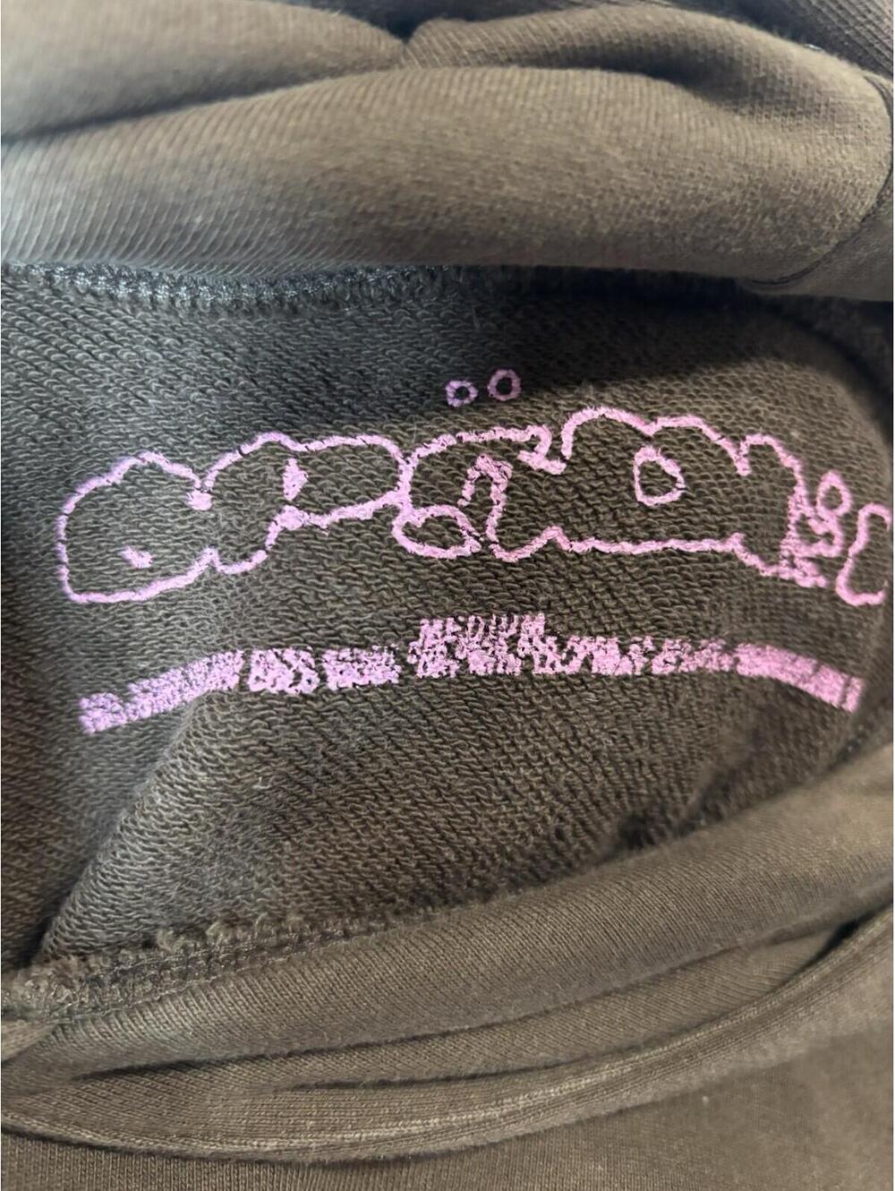 Size M - Sp5der Worldwide Hoodie Angel Number 555 Brown Pink Young Thug Sp5der. - Picture 9 of 9